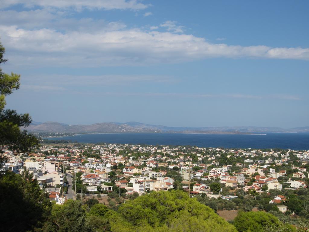 Villa Verde Apart-Hotel Néa Mákri Dış mekan fotoğraf