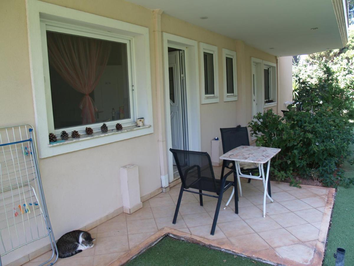 Villa Verde Apart-Hotel Néa Mákri Dış mekan fotoğraf