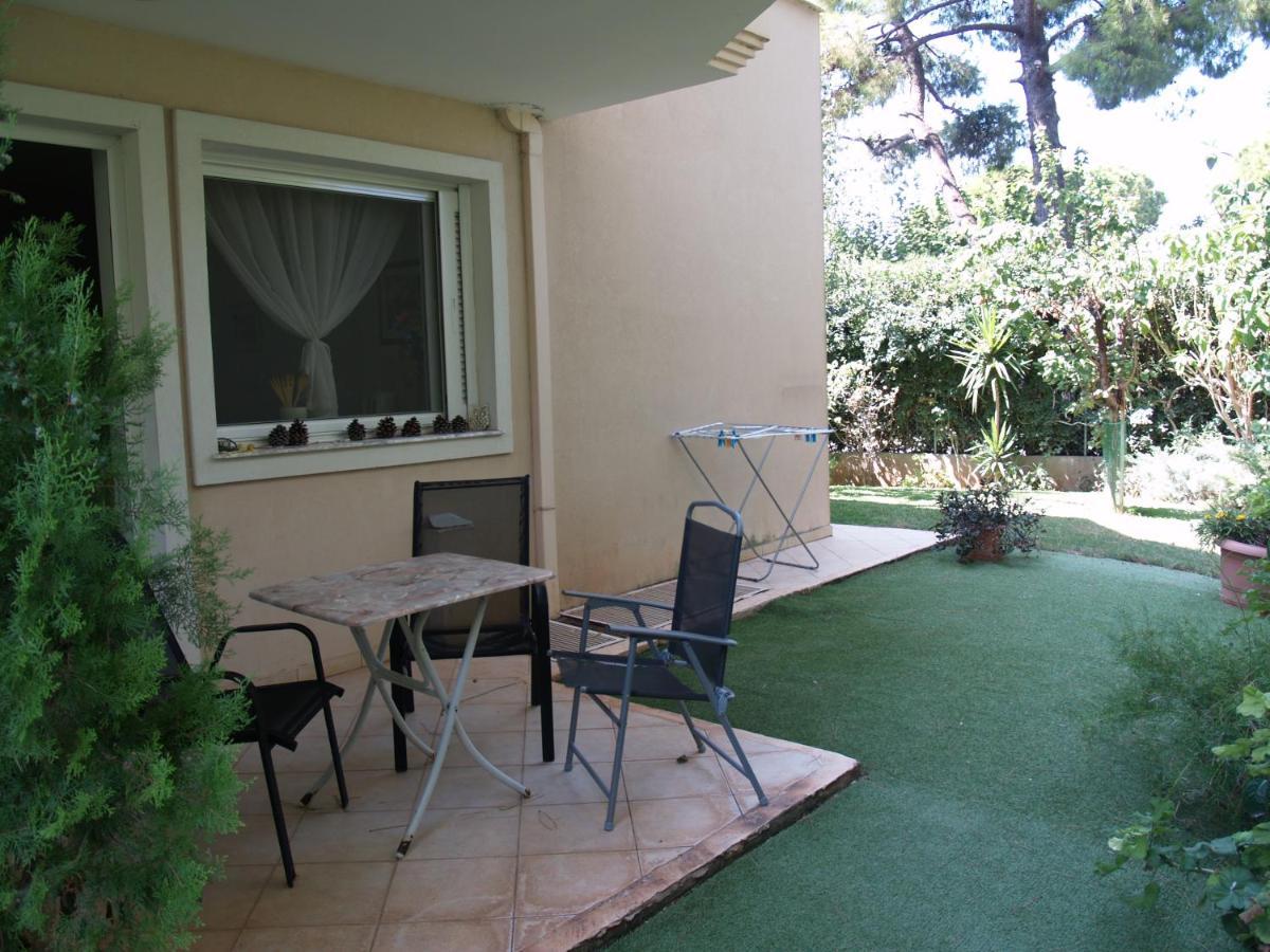 Villa Verde Apart-Hotel Néa Mákri Dış mekan fotoğraf
